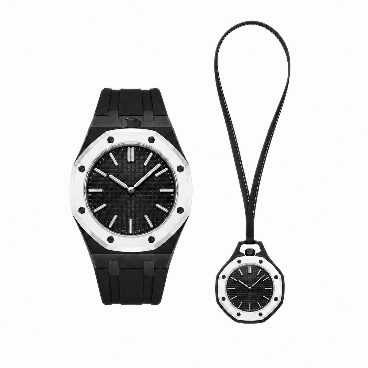 SWATCH x AP ROYAL POP Montre 2-en-1 Bracelet – Noir